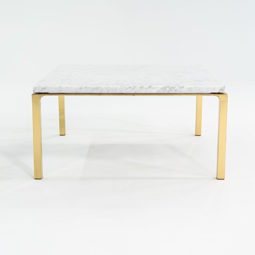 1970s Gordon Bunshaft and Davis Allen of SOM Bronze and Marble Coffee Table by Treitel Gratz