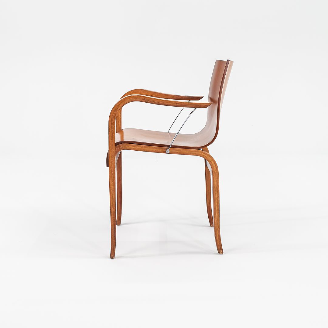 1989 Ginotta Chair by Enrico Franzolini for Crassevig Wood, Steel