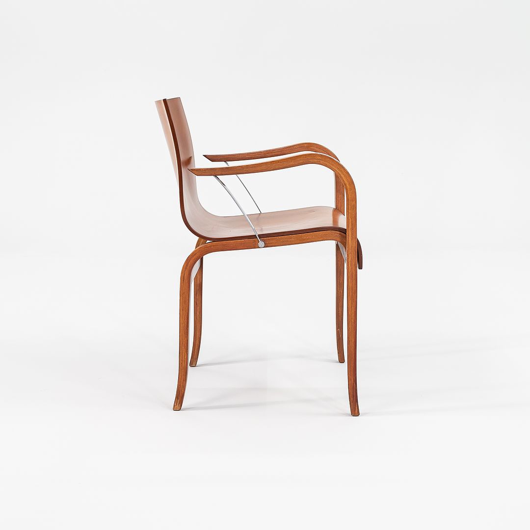 1989 Ginotta Chair by Enrico Franzolini for Crassevig Wood, Steel