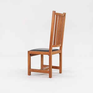 1990 Slatted Mission-Style Dining Chair by Thomas Moser in Solid Cherry Hardwood Sets Available