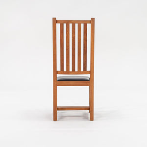 1990 Slatted Mission-Style Dining Chair by Thomas Moser in Solid Cherry Hardwood Sets Available