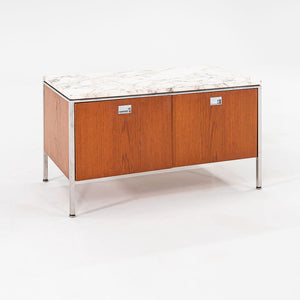 1965 Teak 2-Position Credenza Cabinet by Gordon Bunshaft and Davis Allen for SOM 2x Available