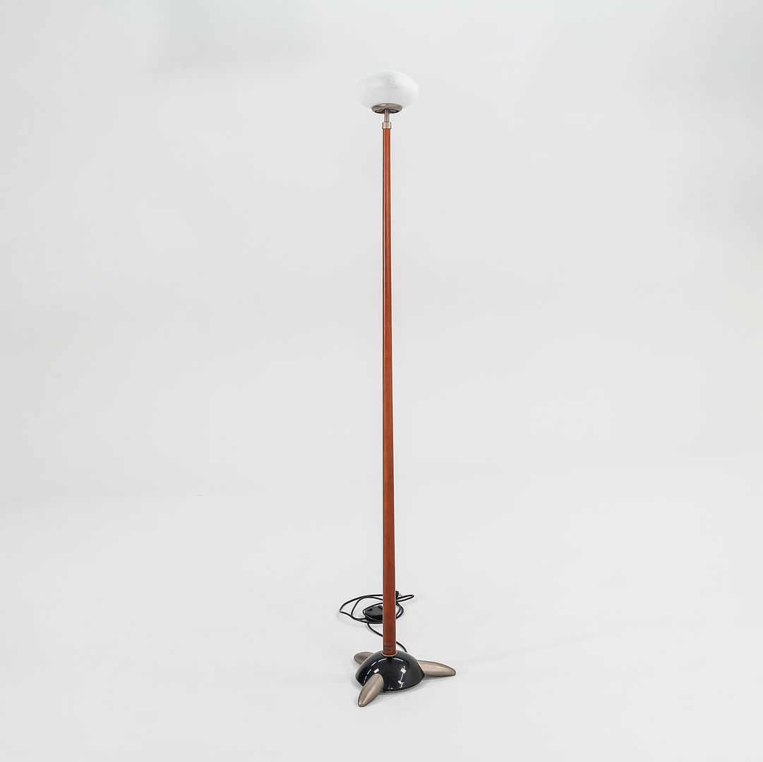 1993 PAO Floor Lamp by Matteo Thun for Arteluce Italy in Cherry and Glass