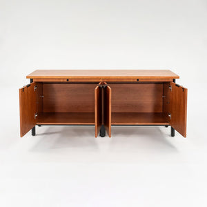 1990s Propeller Credenza Cabinet by Emanuela Frattini for Knoll International in Cherry