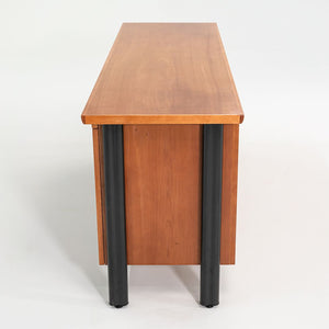 1990s Propeller Credenza Cabinet by Emanuela Frattini for Knoll International in Cherry