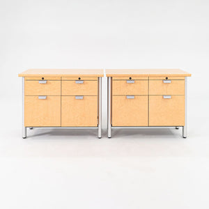 1990s Propeller Credenza Cabinet by Emanuela Frattini for Knoll in Maple 2x Available