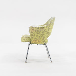 2007 Executive Arm Chair, Model 71APC by Eero Saarinen for Knoll in Green Fabric 12x Available