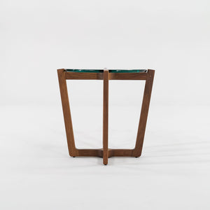 C. 2016 Brad Ascalon for Design Within Reach Side Table in Walnut and Glass