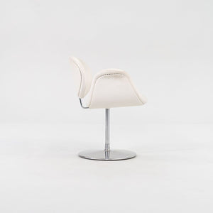 2016 Little Tulip Chair, Model F163 by Pierre Paulin for Artifort in White Leather