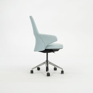 2018 Coalesse Steelcase Massaud Mid-Back Desk Chair with Integrated Arms and 5-Star Base, 5X Available