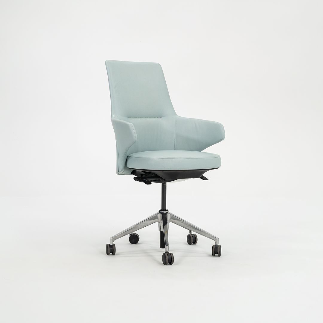 2018 Coalesse Steelcase Massaud Mid-Back Desk Chair with Integrated Arms and 5-Star Base, 5X Available