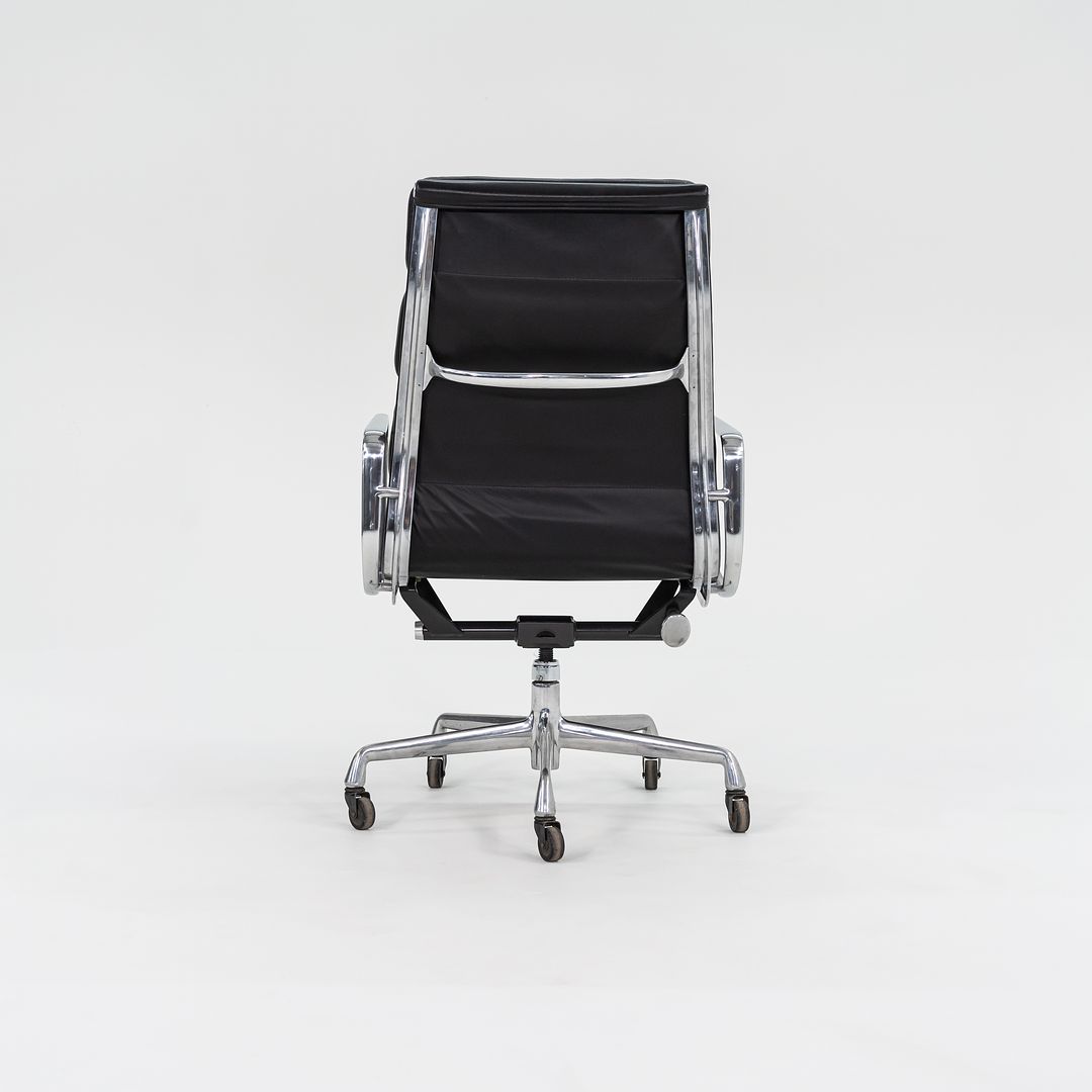 2002 Soft Pad Executive Chair, EA437 by Ray and Charles Eames for Herman Miller in Black Leather 12+ Available