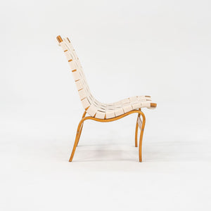 1960s Eva Lounge Chair, Model 41 by Bruno Mathsson for Firma Karl Mathsson in Beech 4x Available