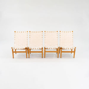 1960s Eva Lounge Chair, Model 41 by Bruno Mathsson for Firma Karl Mathsson in Beech 4x Available