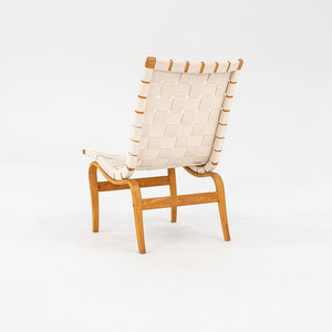 1960s Eva Lounge Chair, Model 41 by Bruno Mathsson for Firma Karl Mathsson in Beech 4x Available