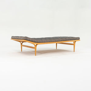 1960s Berlin 57 Daybed, Model T303 by Bruno Mathsson for Firma Karl Mathsson in Beech with Original Fabric