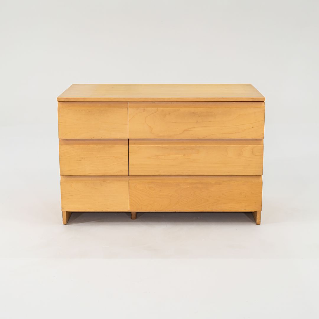 1960s Six-Drawer Chest / Dresser / Cabinet by Aino and Alvar Aalto for Artek in Birch