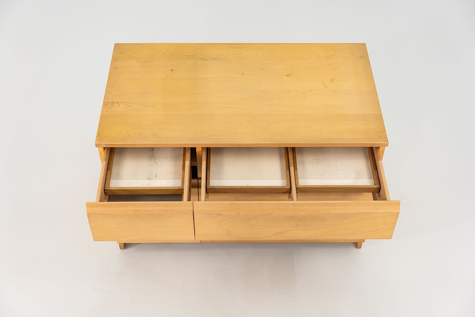 1960s Six-Drawer Chest / Dresser / Cabinet by Aino and Alvar Aalto for Artek in Birch