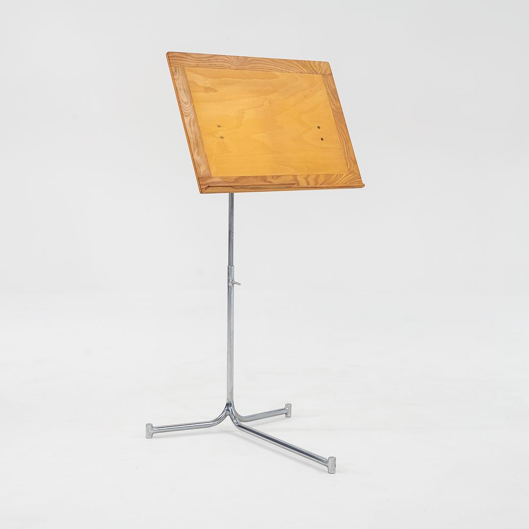 1968 Bruno Mathsson for Firma Karl Mathsson Music Reading Stand in Birch and Ash