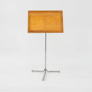 1968 Bruno Mathsson for Firma Karl Mathsson Music Reading Stand in Birch and Ash