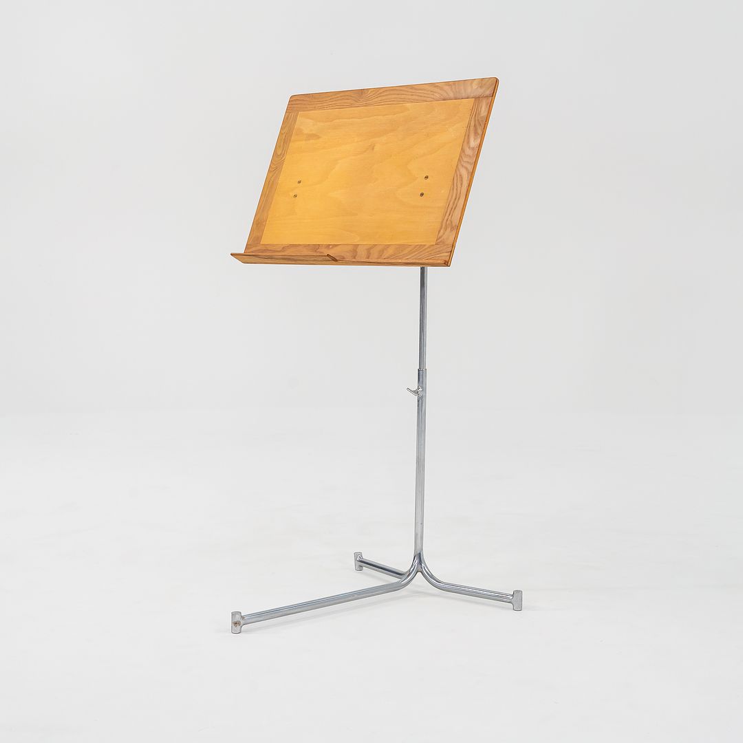 1968 Bruno Mathsson for Firma Karl Mathsson Music Reading Stand in Birch and Ash