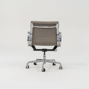 2003 Soft Pad Management Chair, EA435 by Ray and Charles Eames for Herman Miller in Grey Boucle 3x Available