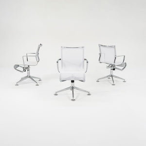 2010s Alias Meetingframe + Tilt 47 447 Chair with Arms by Alberto Meda in Grey 3x Available