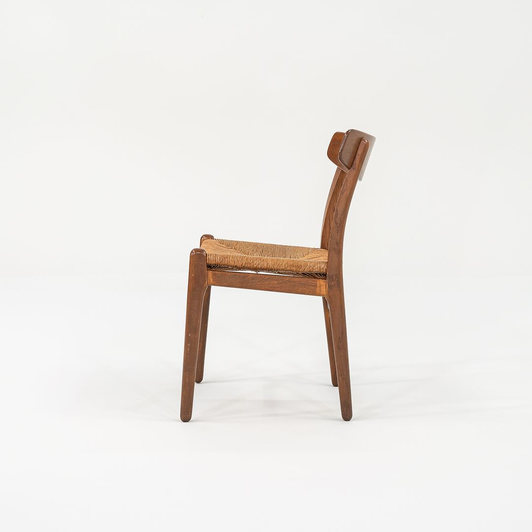 1960s CH23 Dining Chair by Hans Wegner for Carl Hansen in Oak and Paper Cord