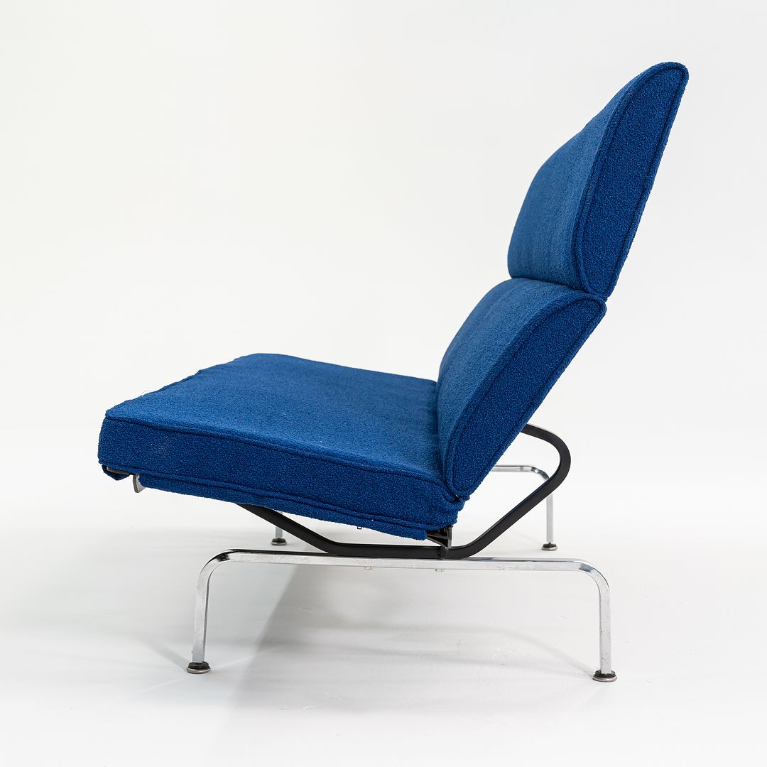 2006 S-473 Compact Sofa by Ray and Charles Eames for Herman Miller with New Blue Upholstery