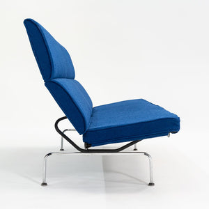 2006 S-473 Compact Sofa by Ray and Charles Eames for Herman Miller with New Blue Upholstery