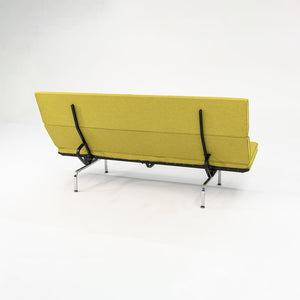 2006 S-473 Compact Sofa by Ray and Charles Eames for Herman Miller with New Yellow Upholstery