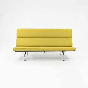 2006 S-473 Compact Sofa by Ray and Charles Eames for Herman Miller with New Yellow Upholstery