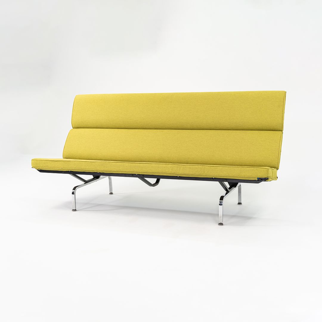 2006 S-473 Compact Sofa by Ray and Charles Eames for Herman Miller with New Yellow Upholstery