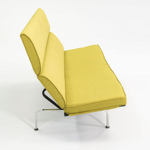 2006 S-473 Compact Sofa by Ray and Charles Eames for Herman Miller with New Yellow Upholstery