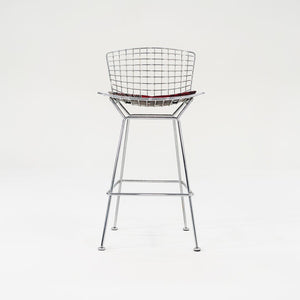 2021 Bertoia Bar Stool, Model 428C by Harry Bertoia for Knoll 4x Available