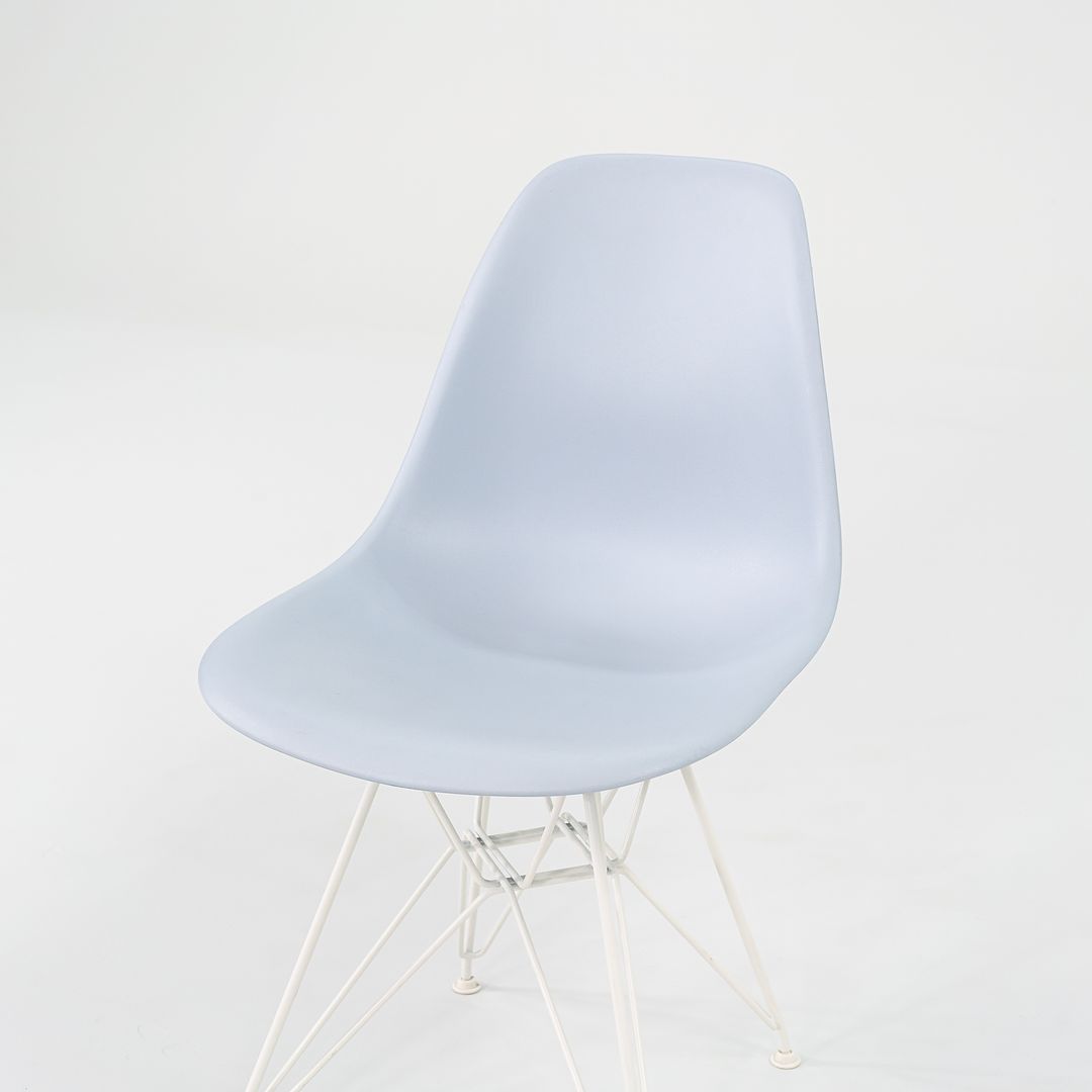 2019 Herman Miller Eames Plastic Dining Shell Chair in Purple with Eiffel Base