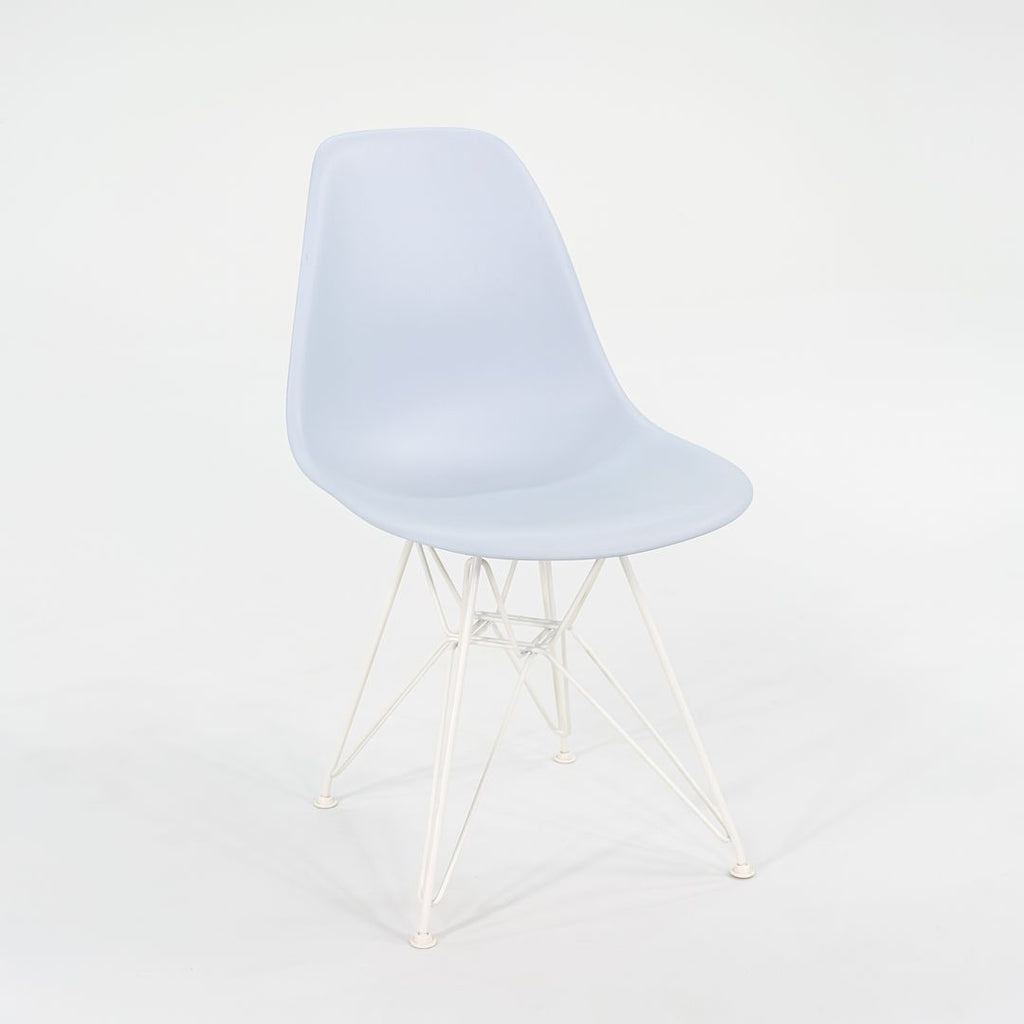 2019 Herman Miller Eames Plastic Dining Shell Chair in Purple with Eiffel Base