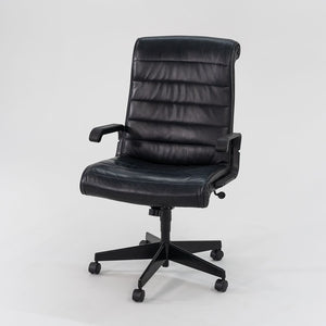 1999 Sapper Executive Chair by Richard Sapper for Knoll Leather, Foam, Plastic, Steel