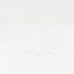 2023 Pair of Bertoia Diamond Chairs, Model 421 by Harry Bertoia for Knoll in White