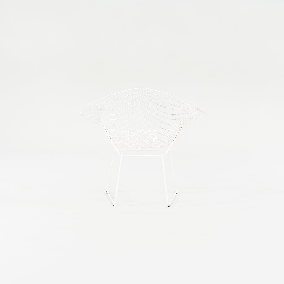 2023 Pair of Bertoia Diamond Chairs, Model 421 by Harry Bertoia for Knoll in White