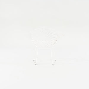 2023 Pair of Bertoia Diamond Chairs, Model 421 by Harry Bertoia for Knoll in White