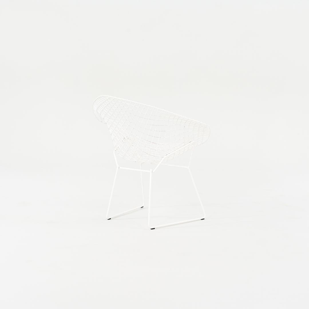 2023 Pair of Bertoia Diamond Chairs, Model 421 by Harry Bertoia for Knoll in White