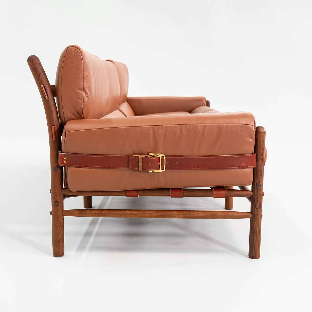 1970s Kontiki Three Seat Sofa by Arne Norell for Scanform with New Upholstery