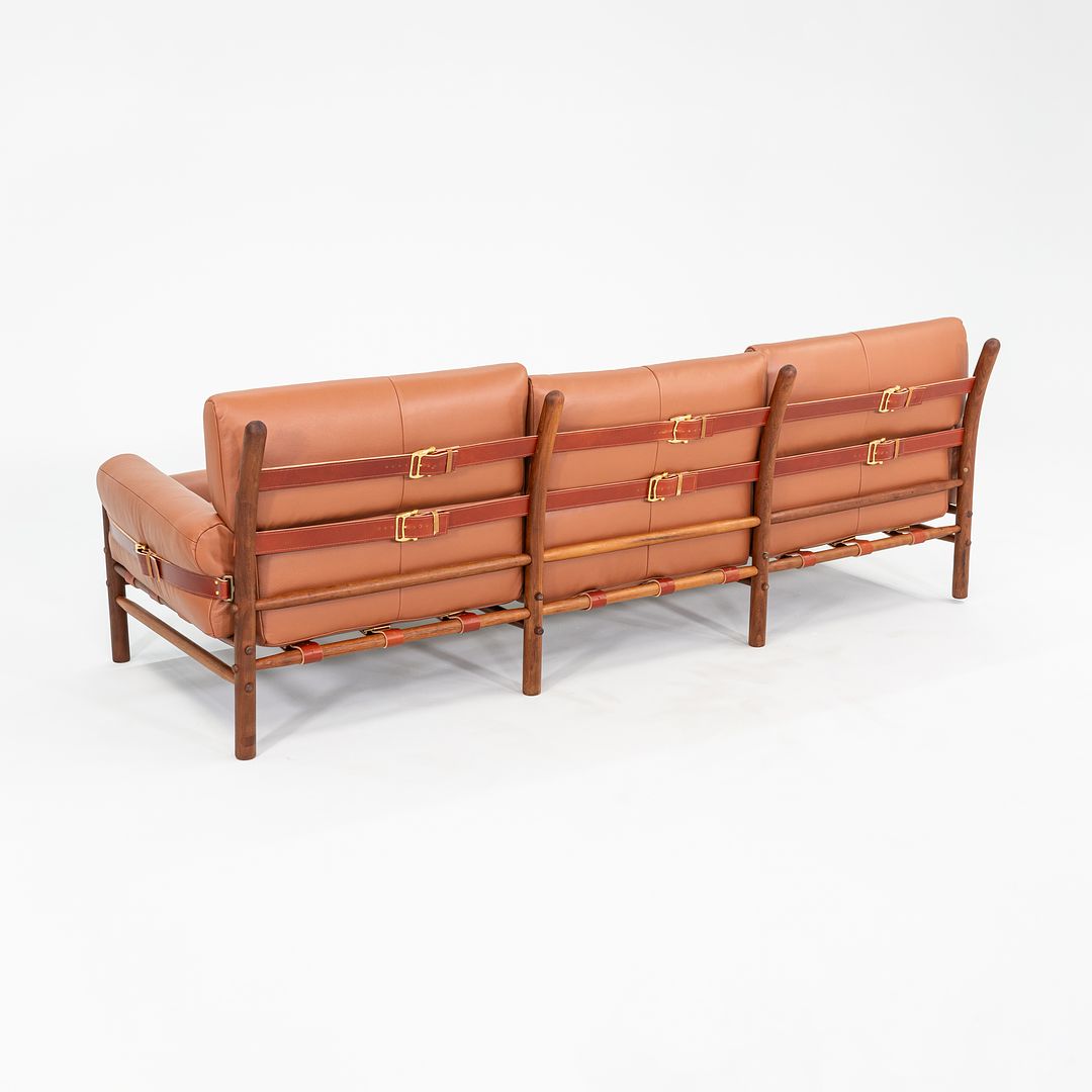 1970s Kontiki Three Seat Sofa by Arne Norell for Scanform with New Upholstery