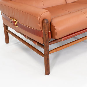 1970s Kontiki Three Seat Sofa by Arne Norell for Scanform with New Upholstery