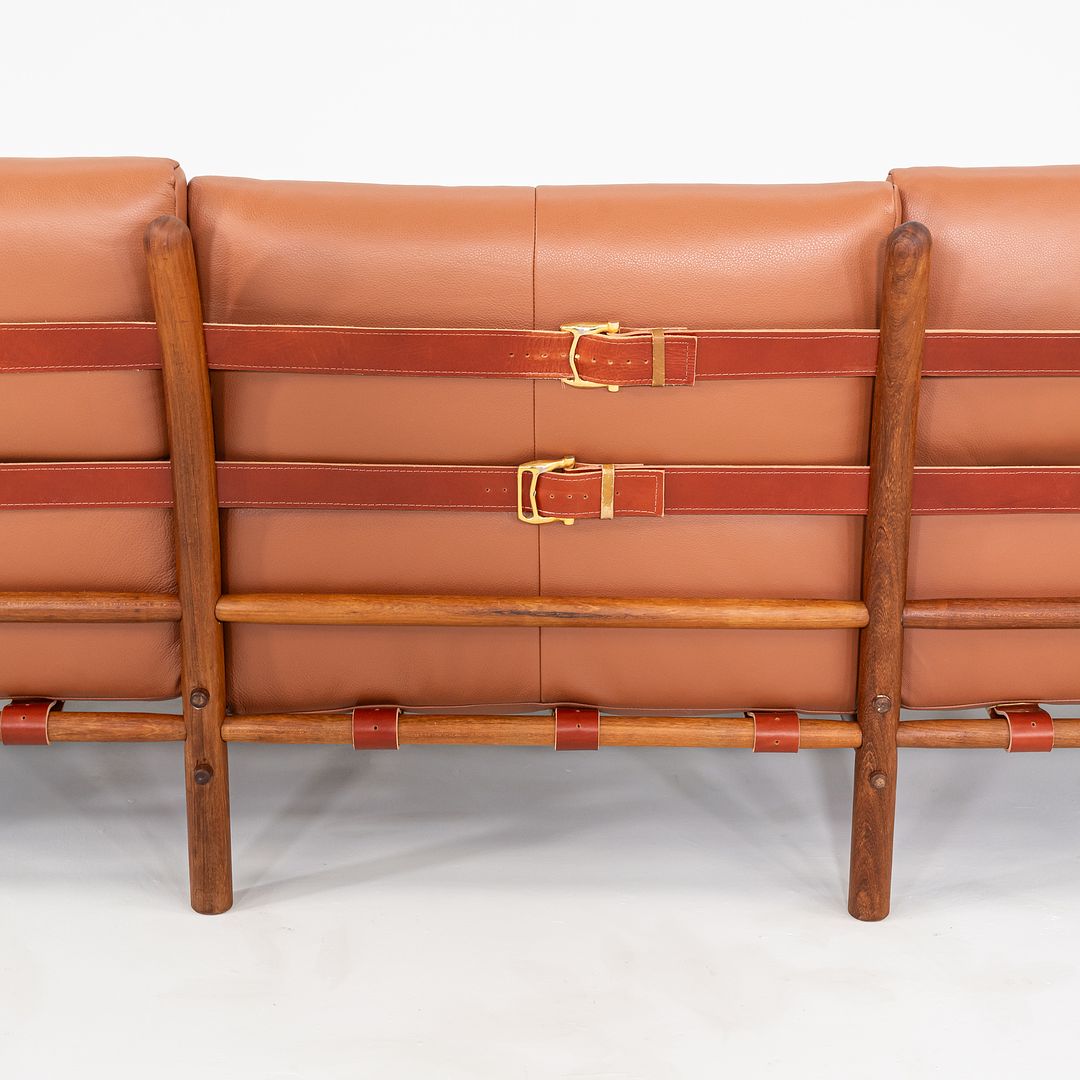 1970s Kontiki Three Seat Sofa by Arne Norell for Scanform with New Upholstery