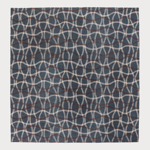 2011 Tai Ping & Edward Fields Nomad Collection Aria I 10x10 ft Hand Tufted Wool Area Rug in Blue