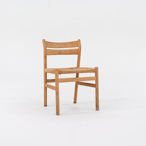 1960s Set of Six Borge Mogensen for Haarby C.M. Madsen Model BM1 Dining Chairs in Oak