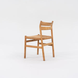 1960s Set of Six Borge Mogensen for Haarby C.M. Madsen Model BM1 Dining Chairs in Oak