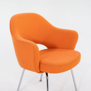 1980s Executive Desk Chair, Model 71 USB by Eero Saarinen for Knoll Steel, Plastic, Foam, Fabric, Plywood, Polyurethane